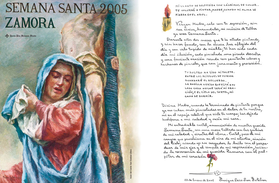 Cartel Semana Santa Zamora 2005
